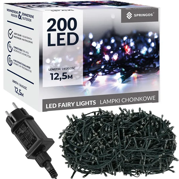 Ziemassvētku lampiņas Springos CL4077